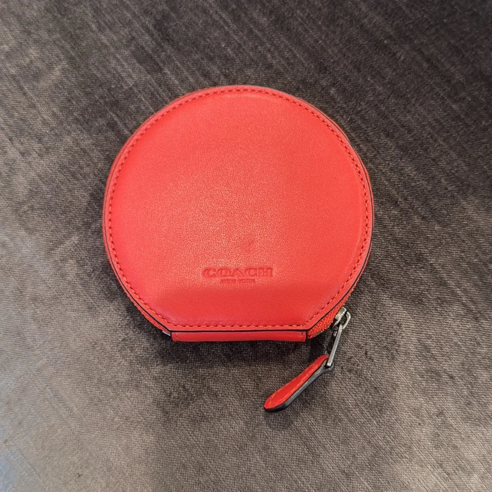 Coach x Pac-Man Cherry Coin Purse - Picture 2 of 5